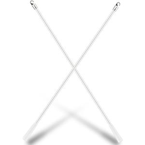 JUYO VONSAN Blinds Wand Fiberglass Vertical Blinds Replacement Parts Blind Tilt Wand (2, 32 Inch in Length)
