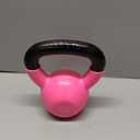 Amazon Basics Vinyl Kettlebell, 15Lb