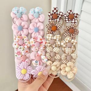 20Pcs Girls Hair Ties Toddler Hairties No Damage,Colorful Flower Hair Ties Kids Hairties Baby Hair Bands Small Ponytail Holders Soft Hairtie,Cute Hairtie Toddler Hair Accessories for Girls