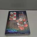 Roses Flowers Bouquet Building Kit: 880 Pcs Artificial Flower Toy with Vase Christmas Valentine Mother's Day Anniversary Birthday Gift Ideal for Women Her Adult Teen