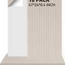 10Pack Large Acoustic Panels, 48x24x0.4 inch Sound Proof Panels for Walls, Self-Adhesive Sound Dampening Wall Panels, Noise Absorbing Decorative Wall Panels, Wall Noise Blocker for Home Studio (Camel)