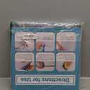 VaryStyle 18-Sheet Vinyl Flooring Peel and Stick Floor Tile Black Grey Slate Marble Tiles for Bathroom Waterproof Removable Thick Floor Covering 12"x12" Temporary Flooring for Renter Bedroom Basement