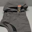 FREE SOLDIER Mens Snow Bibs Ski Pants Softshell Waterproof Insulated Warm Snow Pants Windproof Ski Bib Overalls (X-Large/30" Inseam, Gray)