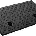 Genubi Industry Curb Ramp Portable Lightweight Heavy Duty Plastic Threshold Ramp for Driveway, Loading Dock, Sidewalk, Car, Scooter, Bike, Motorcycle