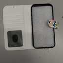 FUNMIKO for iPhone 17 Case Wallet,Detachable Flip Folio Leather Cover,RFID Blocking 4 Card Slots Holder,Magnetic Kickstand,Protective Phone Shell for Women Girls,Blooming Flowers