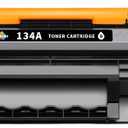 134A (with Chip) Toner Cartridge Replacement for HP 134A 134X W1340A W1340X Black Toner Cartridges for HP M209dw M234dw M234sdw M234sdn Printer Ink (1 Pack)