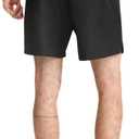 Champion Men's Sport Shorts, Athletic Shorts for Men, Lightweight Gym Shorts, 7" (Black)