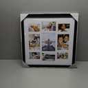 Malden International Designs Black 9 Opening 4x6 Matted Collage Photo Wall Frame