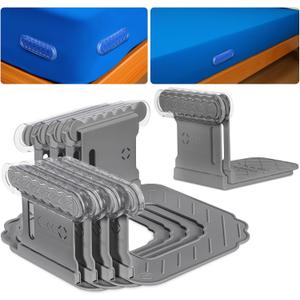 Bed Sheet Holders for Corners, New Upgrade Fitted Sheet Holder Keep Sheets Firm & Tight, Bed Sheet Straps, Lock Sheet Holders Set of 4, Mattress Lock Straps Fasteners Fit All Sheet Size