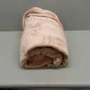 Bedsure GentleSoft Fleece Blankets Queen Size Dusty Pink - Bed Blanket Soft Lightweight Plush Fuzzy Cozy Luxury Microfiber, 90x90 inches