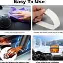 12V 200W Portable Car Heater, New 12V Car Heater - Plugs into Cigarette Lighter, 200W Fast Heating Car Defroster, 2 in 1 Heating & Cooling Fast Windshield Defrost Defogger