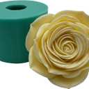 3D Epoxy Resin Flower Mold Handcrafted Soap Candle Wax Silicone Molds Chocolate Mousse Cake Mold Decorated Aroma Gypsum Polymer Craft Mould