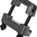 Anti Rattle Clamp Hitch Tightener, Stabilizer for 2" Trailer Hitches, Anti-Rust Triple Protective, Reduce Movement & Noise, for Bike Rack,Hitch Receiver Black Textured Powder Coat.
