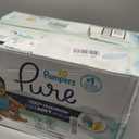 Pampers Pure Baby Diapers, Size 3 (16-28 lbs), 116, Up to 100% Leakproof, Premium Hypoallergenic Soft Diapers