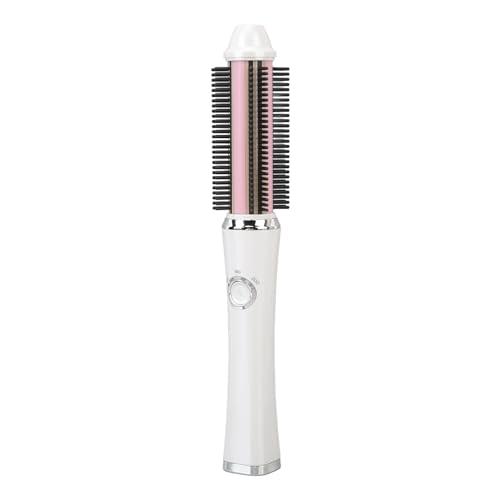 Hair Curler Comb, Electric Hair Curler, Portable USB Rechargeable Cordless Curling Iron Thermal Brush with 3 Temperature Levels, Mini Travel Curling Iron for All Hair Types