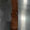 Women Wide Waist Belt Stretchy Elastic Vintage Belts for Dress Ladies Belt with Circle Buckle