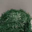 33 Feet Pre-Lit Christmas Garland, Artificial Vine Soft Greenery Garland Decoration with 100 LED Lights for Indoor Home Garden Christmas Decor Holiday Wedding Party Decoration