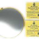 Aunt Martha's Ballpoint Metal Painting Hoop 10 inches Bundle with Replacement Blotters 12 Sheets