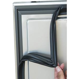 Custom Universal Refrigerator Door Gasket,Freezer Door Magnetic Gasket Rubber Seal Part Replaces,Black