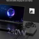 240W Laptop Charger Compatible with Dell G16 G15 G7 G5 G3 Alienware 15 17 M15 M17 X17 X16 X15 M18X X51 Precision 7780 7770 7680 7670 7560 AC Power Adapter Supply Cord