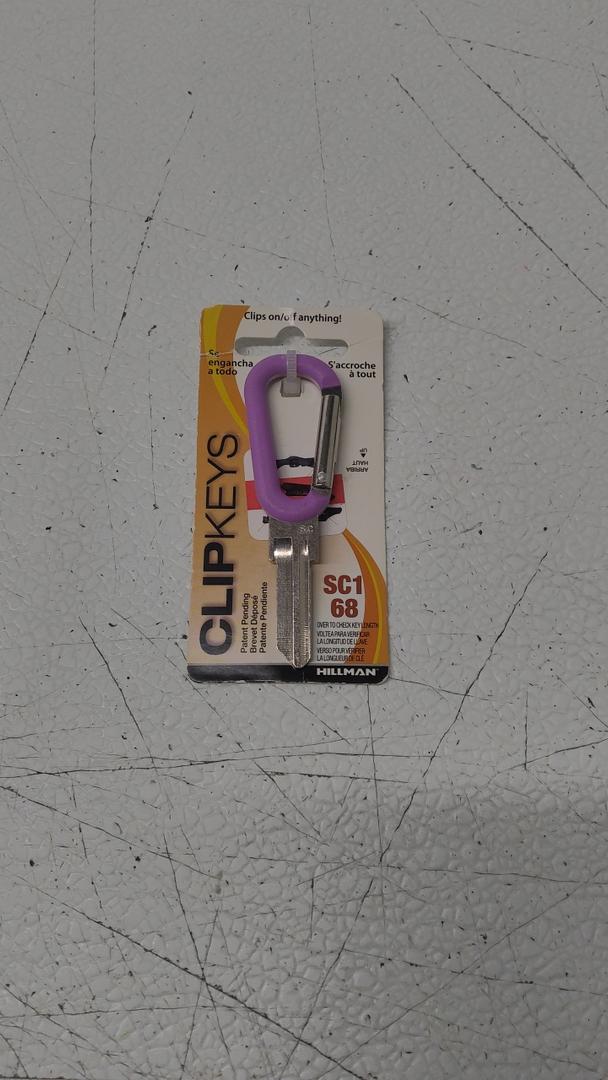 CLIP KEY-68-SC1-ASST6