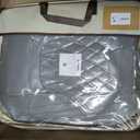 FREESOO Gray Car Seat Cover Full Set - Faux Nappa Leather Seat Covers for Cars, Luxury Breathable Waterproof Front Seats Cushion Protectors with Lumbar Support, Universal Fit for Sedans SUVs Pickups