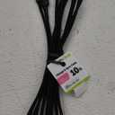 CCY 10'8 PIN BRAIDED LTNING CABLE BLK