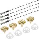 W11217817 Washer Suspension Rod Kit Compatible with Whirlpool Kenmore Maytag Washers Replaces W11217817 W11159470 W11226768 AP6329793 4844566 PS12349409