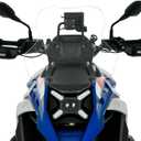 Windshield Windscreen Large 19.68" High Airflow Wind Deflector Replacement for BMW R1300GS R1300 GS R 1300 GS ADV Adventure 2023 2024 Motorcycle Accessories (Transparent)