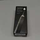 Aquasonic Black Series Ultra Whitening Toothbrush  ADA Accepted Electric Toothbrush- 8 Brush Heads & Travel Case  40,000 VPM Electric Motor & Wireless Charging - 4 Modes w Smart Timer (1 Count (Pack of 1))