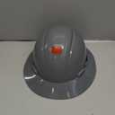 Pyramex Ridgeline Full Brim Vented Hard Hat 4 Point Ratchet Suspension (Slate Gray)