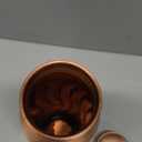 Copper Water Bottle A Leak Proof Ayurvedic Pure Copper Vessel (32.1 Ounces, Design 17)