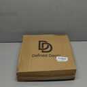 Defined Deco Woven Placemats Set of 10,12" Round Rattan Placemats,Natural Hand-Woven Water Hyacinth Placemats,Farmhouse Weave Place Mats,Rustic Braided Wicker Table Mats for Dining Table,Home,Wedding.