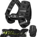 Weighted Vest for Women Men BeatBoost 5 10 15 20 25 30 lb Weight Vest with Ironsand for Walking Strength Training Running Workout (Black)