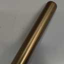 Ivilon Drapery Window Curtain Rod - End Cap Style Design 1 Inch Pole. 28 to 48 Inch Color Warm Gold