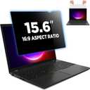 Magicmoon 15.6" Privacy Filter Screen Protector, Anti-Spy/Glare Film for 15.6 inch Widescreen Notebook Laptop with 16:9 Aspect Ratio (Width x Height:344mmx194mm)