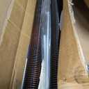 Garage Door Torsion Spring Set, Pair of 2" Electrophoresis Coated Garage Door Spring Replacement with 2 Non-Slip Winding Bars and Bearing, Minimum 16000 Cycles (.243x2x28")