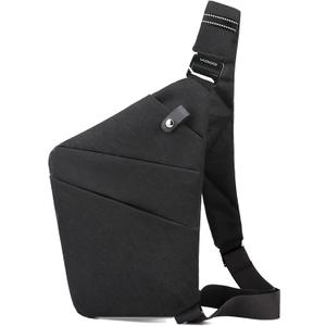 VADOO Sling Bag - Anti-theft Crossbody Shoulder Bag for Men and Women