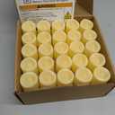 5plots 50-Pack Ivory Flameless Candles, Flickering Votive Candles, 100 Hours Battery Powered Tealights for Party, Wedding, Dating, Proposal, Halloween, Christmas, Table Centerpiece, Home Decor