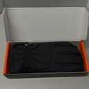 Deemii -10 Winter Gloves Men Women Made with 3M Insulation & Plush Lining, Windproof & Water-Resisitant Glove for Cold Weather with Touchscreen Fingers, for Running (Large, Grey)