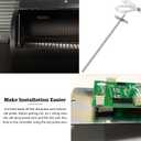 Temperature Probe Sensor Replacement for Camp Chef Wood Pellet Smoker Grill Accessorie, Replace Parts PG24-44