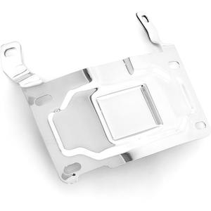 Motorcycle License Plate Reloaction Kit on the Turn Signal Poles compatiable for Softail Touring Road King Street Glide (Chrome)