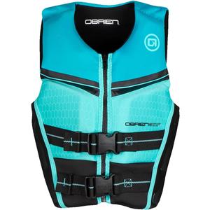 O'Brien Youth Small Flex V-Back CGA Life Jacket (55-75 lbs), Aqua
