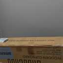 ChooChoo Bathroom Wall Cabinet, Over The Toilet Space Saver Storage Cabinet, Medicine Cabinet with 2 Door and Adjustable Shelves, Cupboard, Antique White & Brown