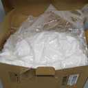 Andency White Comforter Queen Size Set with Sheets - 7 Pieces Boho Bed in a Bag Tufted Bedding Sets Lightweight All Season Bed Set with Comforter, Sheets, Pillowcases & Shams (Queen (90"x90"))