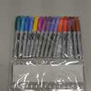 Permanent Markers Bulk, Ultra Fine Point, 32 Assorted Colors 0.4 mm Permanent Marker set, Felt Tip Pens Works on Plastic, Wood, Stone, Metal and Glass for Doodling, Marking