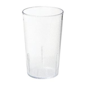 GET Unbreakable Stackable Restaurant Plastic Tumbler/Cup (Set of 12) 8 Ounce Clear | For Restaurants and Home, Dishwasher Safe, BPA Free