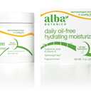 Alba Botanica Daily Oil Free Hydrating Moisturizer, with Hyaluronic Acid and Vitamin E, 3 Oz 