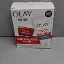 Olay Face Wash Regenerist Advanced Anti-Aging Pore Scrub Cleanser (5.0 Oz) and Micro-Sculpting Face Moisturizer Cream (1.7 Oz) Skin Care Duo Pack, Total 6.7 Ounces