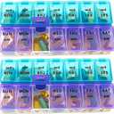 MEDca Weekly Pill Organizer, Twice-a-Day, Pack of 2